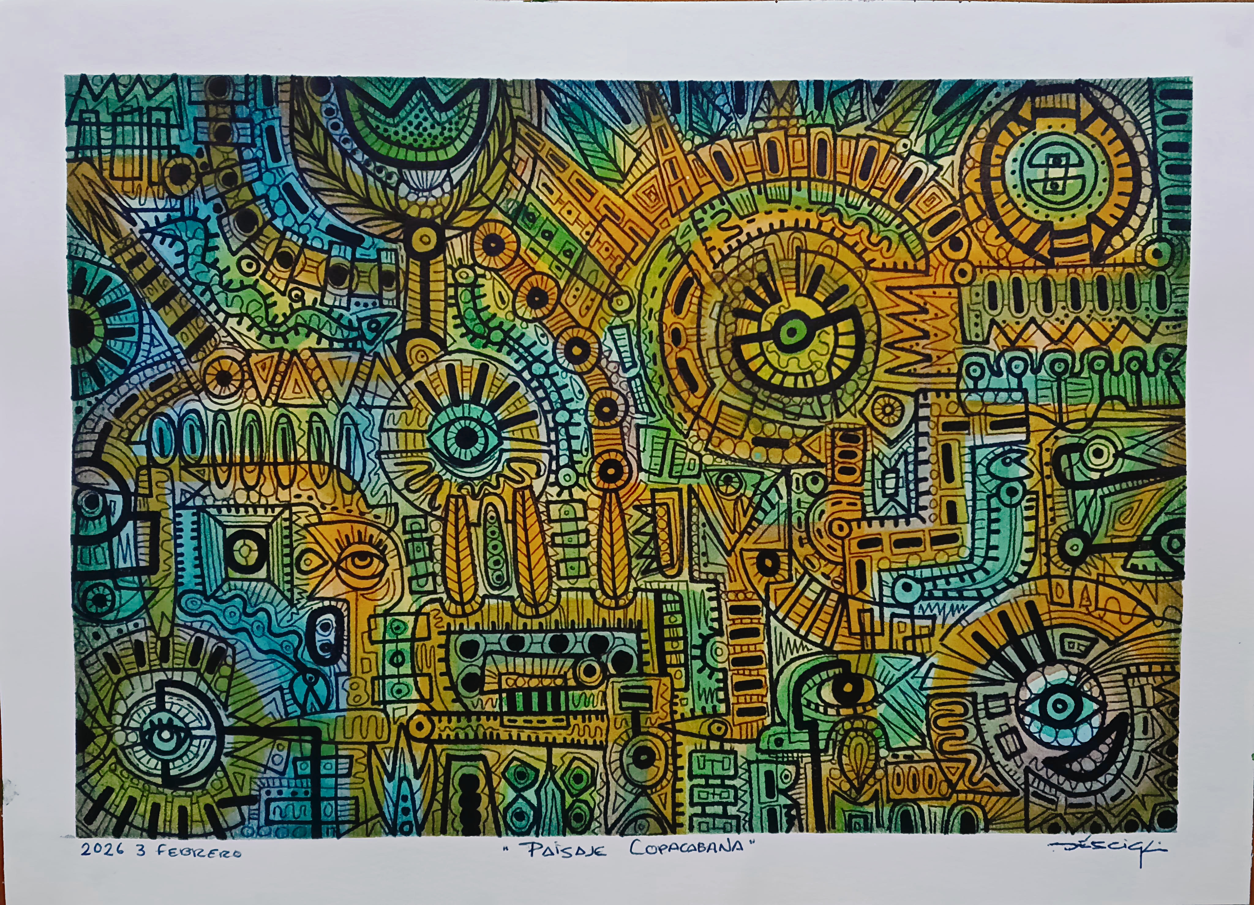 "PAISAJE COPACABANA"